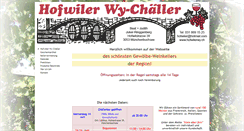 Desktop Screenshot of hofwilerwy.ch